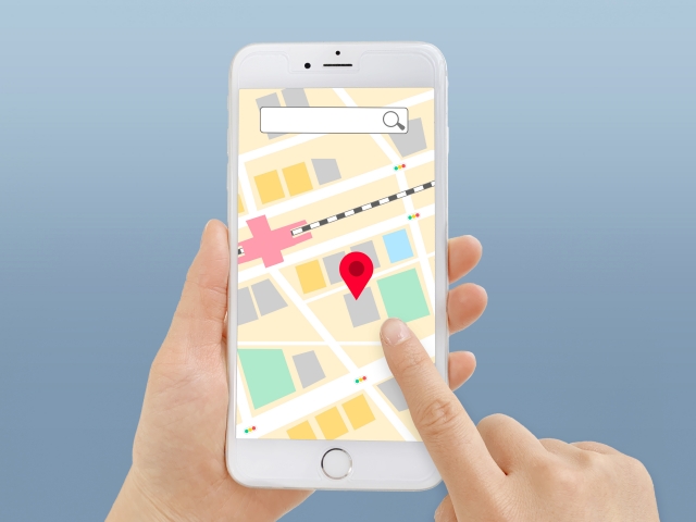 GPS確認機器スマホアプリ